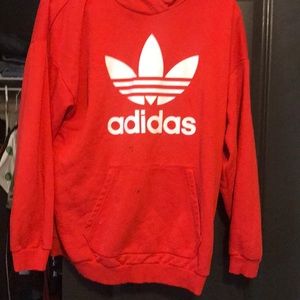 Adidas women’s Orange sweatshirt
